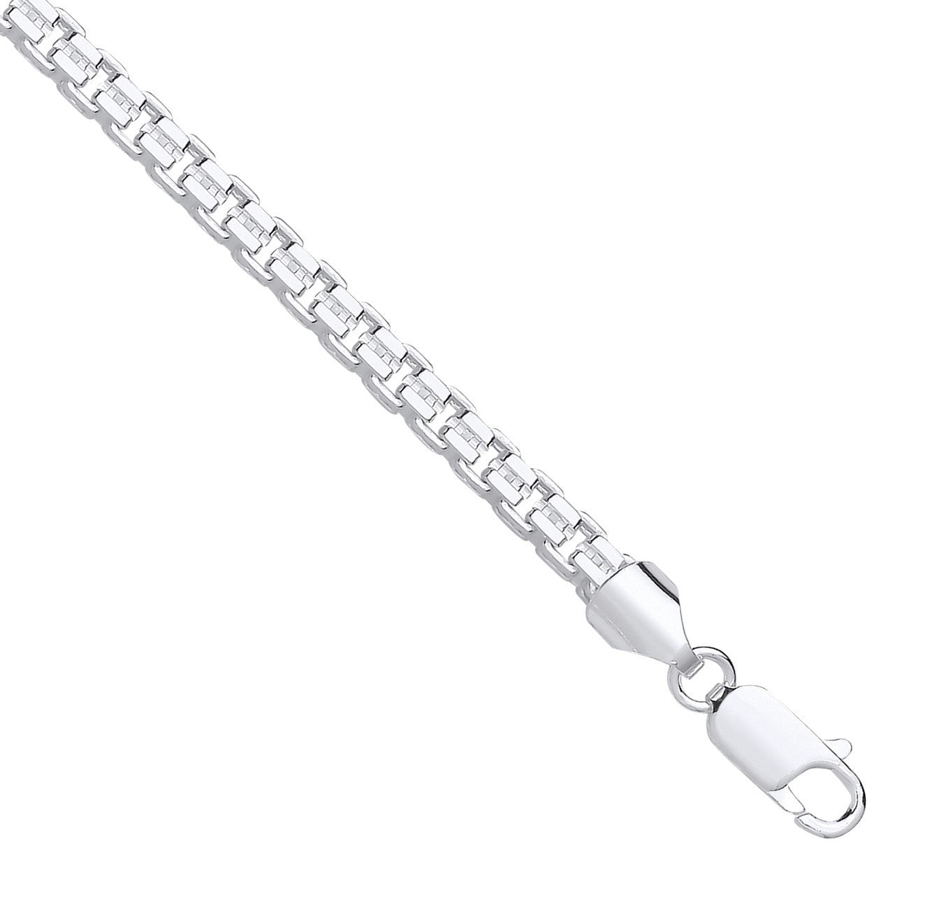 Sterling Silver 4mm Cage Chain
