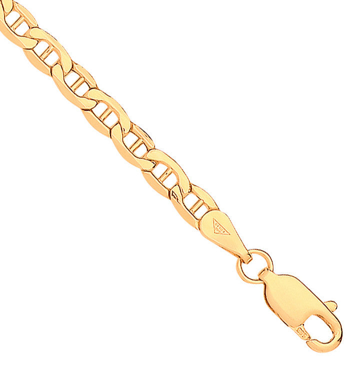 14ct Yellow Gold Flat Anchor 3.5mm Chain