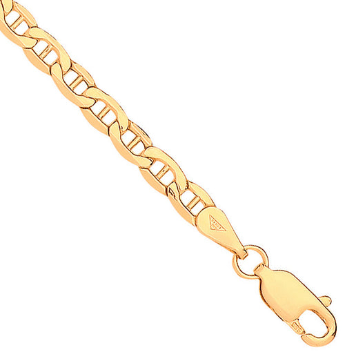 14ct Yellow Gold Flat Anchor 3.5mm Chain