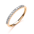 18ct Yellow Gold 0.20ctw Half Eternity Ring
