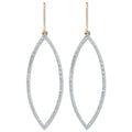 9ct Yellow Gold 0.30ct Dia Drop Earrings