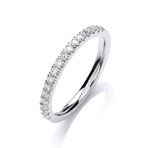 18ct White Gold 0.25ct Ring