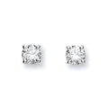 18ct Yellow Gold 0.61ctw Claw Set Diamond Stud Earrings