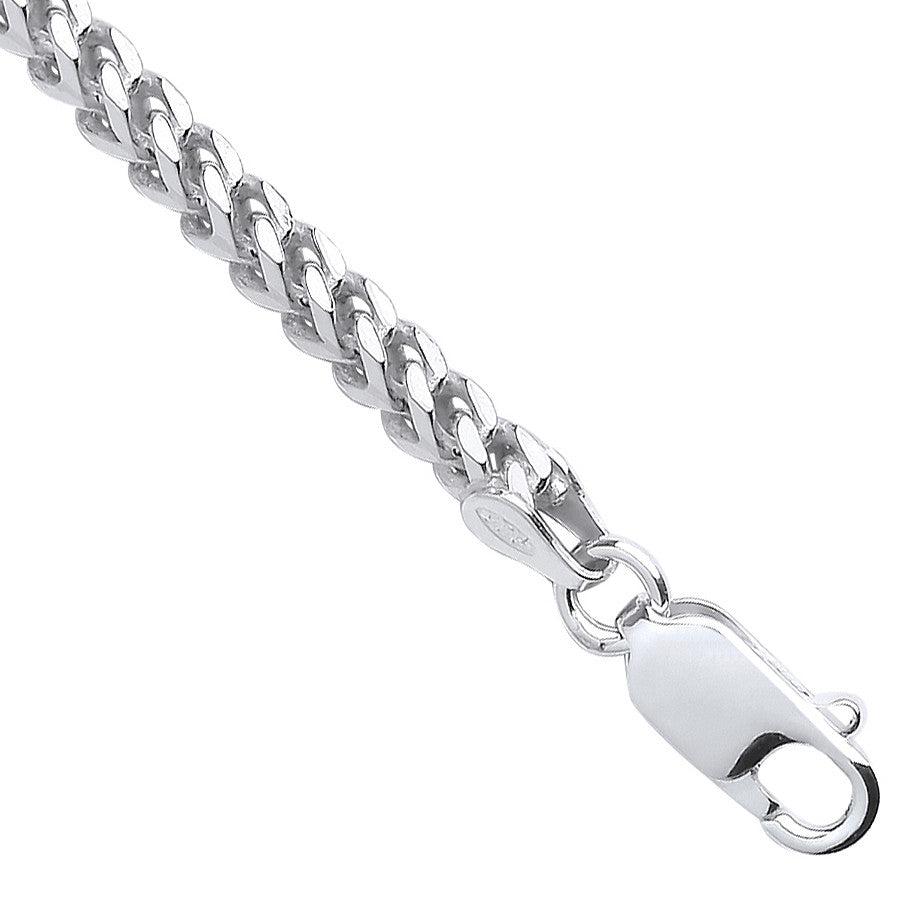 Sterling Silver 3mm Solid Franco Chain